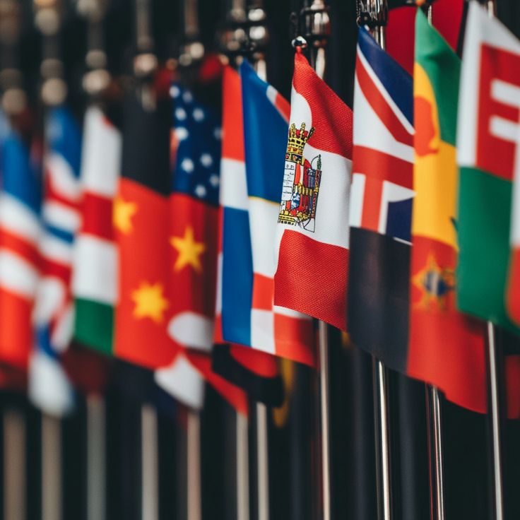 International flags